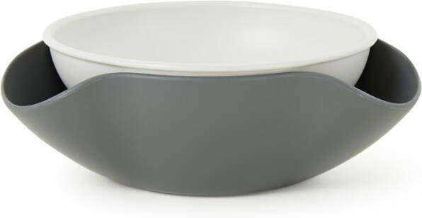 Joseph Double Dish snackkom met prullenbakje 17 cm