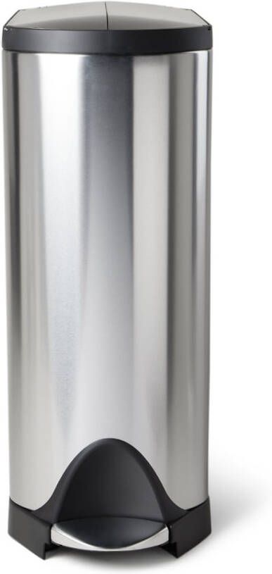 Simplehuman Butterfly Deluxe GFT Pedaalemmer 38 Liter(2x19 L)Vingerafdrukvrij