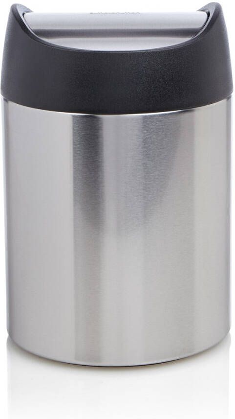 Simplehuman Tafelafvalbakje 1, 5 L Zilverkleurig