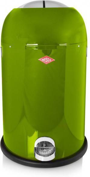 Wesco Soft Close Kickmaster Prullenbak 33 L Lime Green