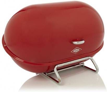 Wesco Single Breadboy Broodtrommel Rood