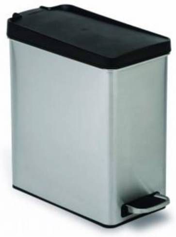 Simplehuman Afvalemmer Profile 10 Liter Rvs Met Kunststof Deksel