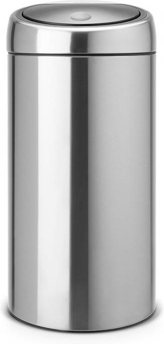 Brabantia Touch Bin Afvalemmer 2 X 20 Liter Met 2 Kunststof Binnenemmers Matt Steel Fingerprint Proof