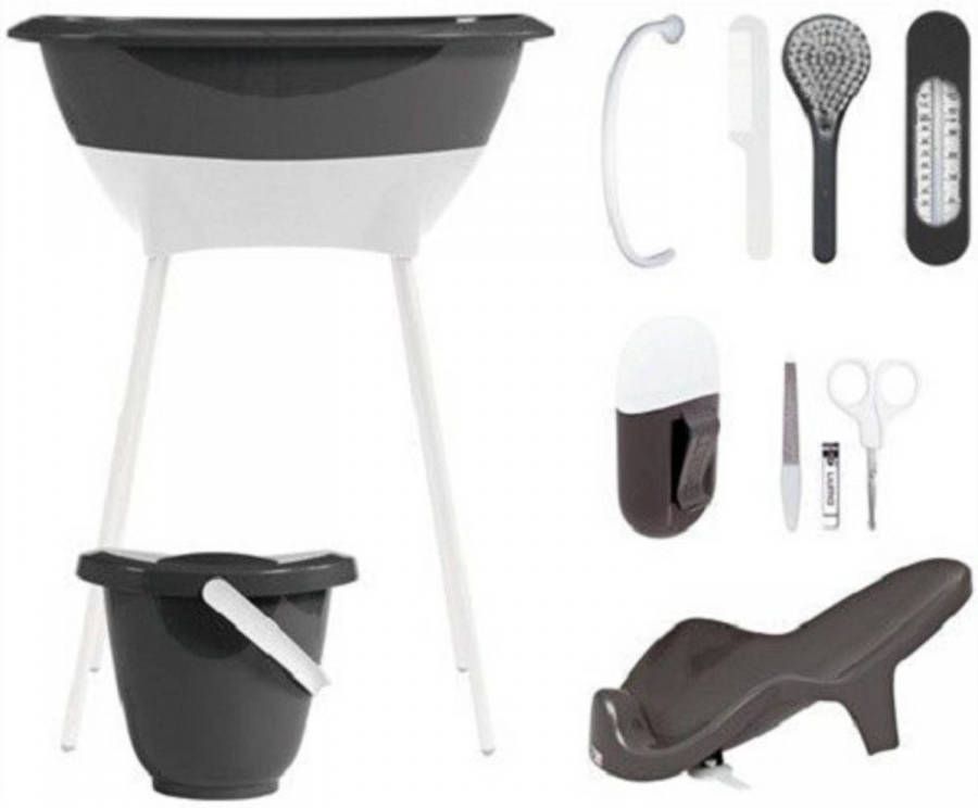 Luma ®, Babycare Bad en verzorgingsset Dark Grey