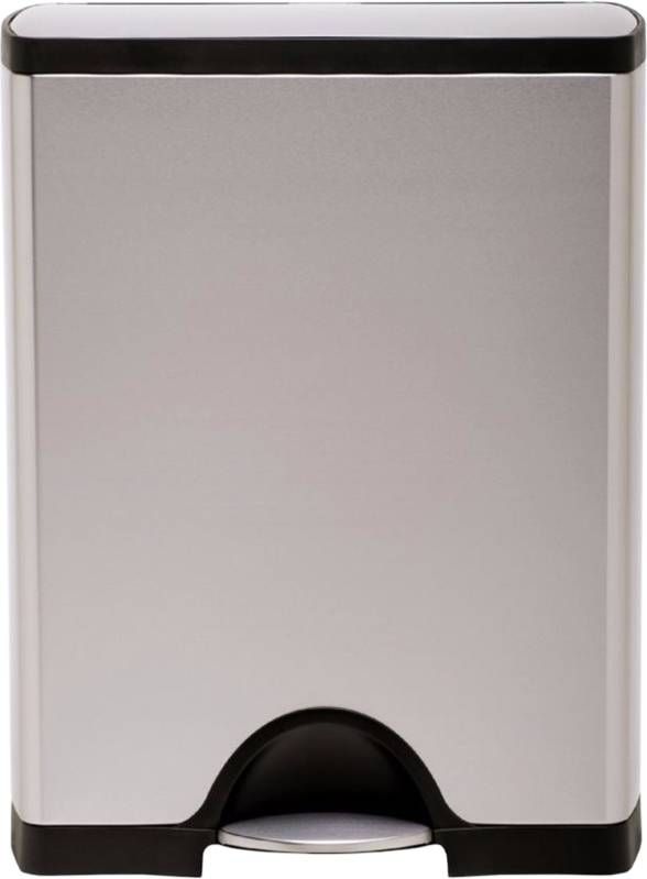 Simplehuman Rectangular Classic 50 Liter Rvs