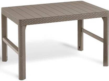 Allibert California loungestoel 2 zits cappuccino