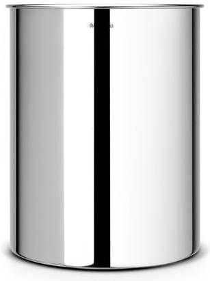 Brabantia Prullenbak 15 Ltr Brilliant Steel