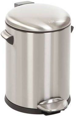 EKO Belle Deluxe Step Bin Pedaalemmer 5 L Matt Steel