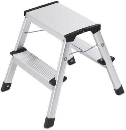 Hailo Trapladder opvouwbaar L90 Step ke 2x2 treden 40 cm 4442 701