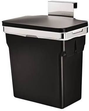 Simplehuman Afvalemmer In Cabinet 10 liter(zwart )