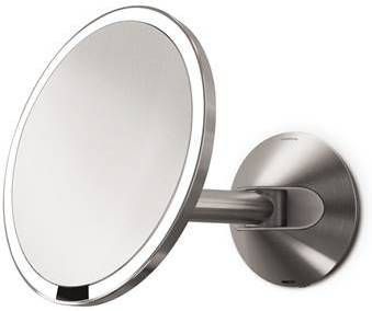 Simplehuman Sensor Wand Scheerspiegel Rvs Hangend Anti Condens 120 240 V