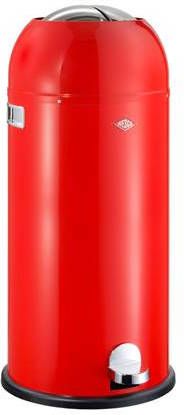 Wesco Prullenbak Kickmaster Maxi Pedaalemmer 40 l Rood