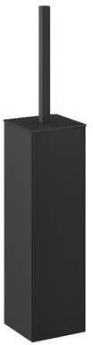 Toiletborstelhouder Zack Carvo Vrijstaand 41.8x8.1 cm Zwart