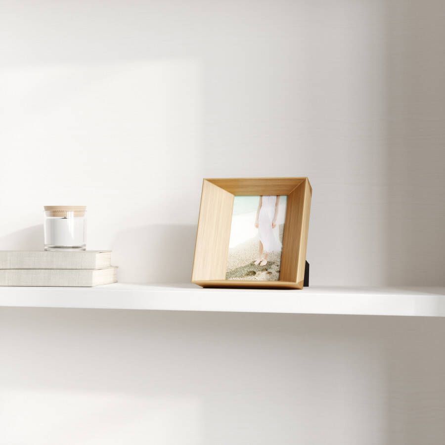 Umbra Fotolijst 'Lookout' 10 x 15cm, Essenhout, kleur Naturel