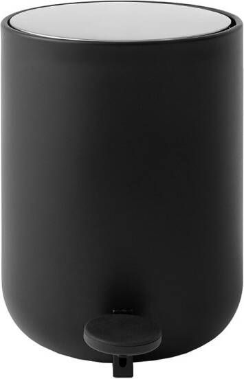 Menu Pedaalemmer Zwart 4 liter Ø23.5 x h. 34 cm.