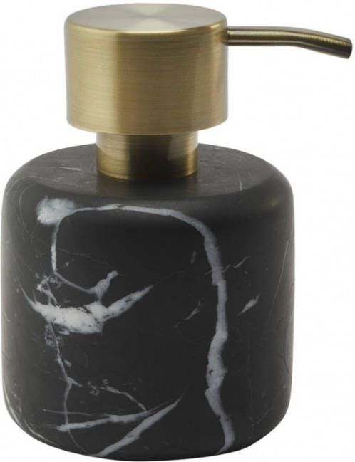 Aquanova Nero zeepdispenser van natuursteen