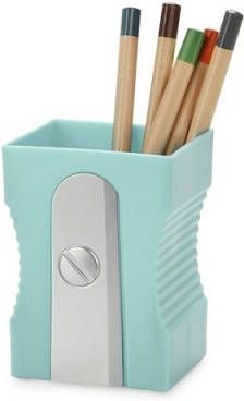 Balvi Decoratieve objecten Pen Holder Sharpener Blauw