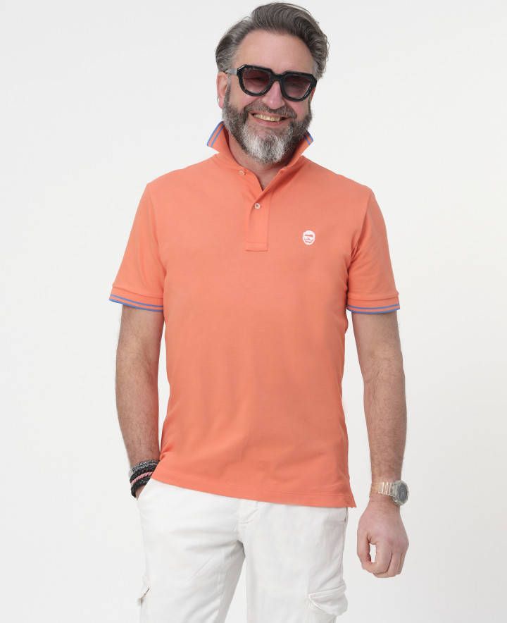 Mr Niceguy polo met korte mouwen