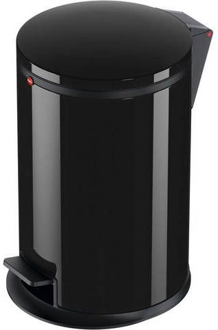 Hailo Vuilnisemmer Pure M 12 liter, plaatstaal of rvs, kunststof binnenemmer, made in germany