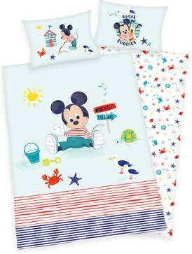 Disney Baby overtrekset ´s Mickey Mouse met liefdevol motief