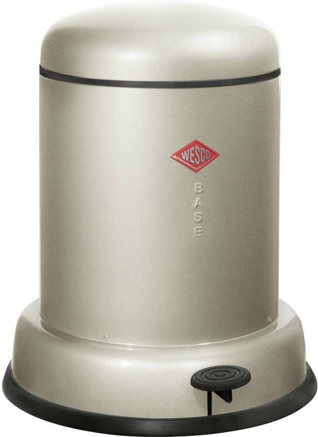 Wesco Afvalemmer Baseboy 8 Liter Zilver