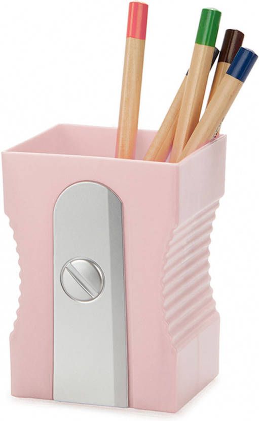 Balvi Decoratieve objecten Pen Holder Sharpener Roze