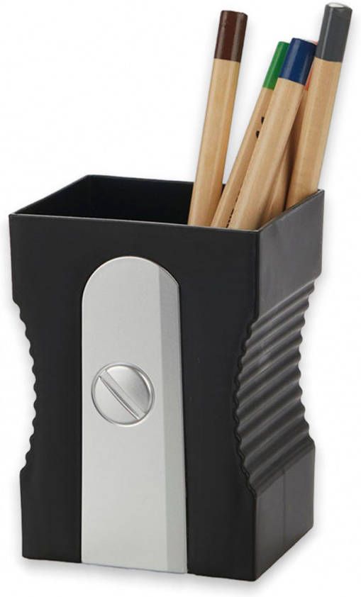 Balvi Decoratieve objecten Pen Holder Sharpener Zwart