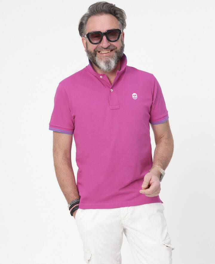 Mr Niceguy polo met korte mouwen
