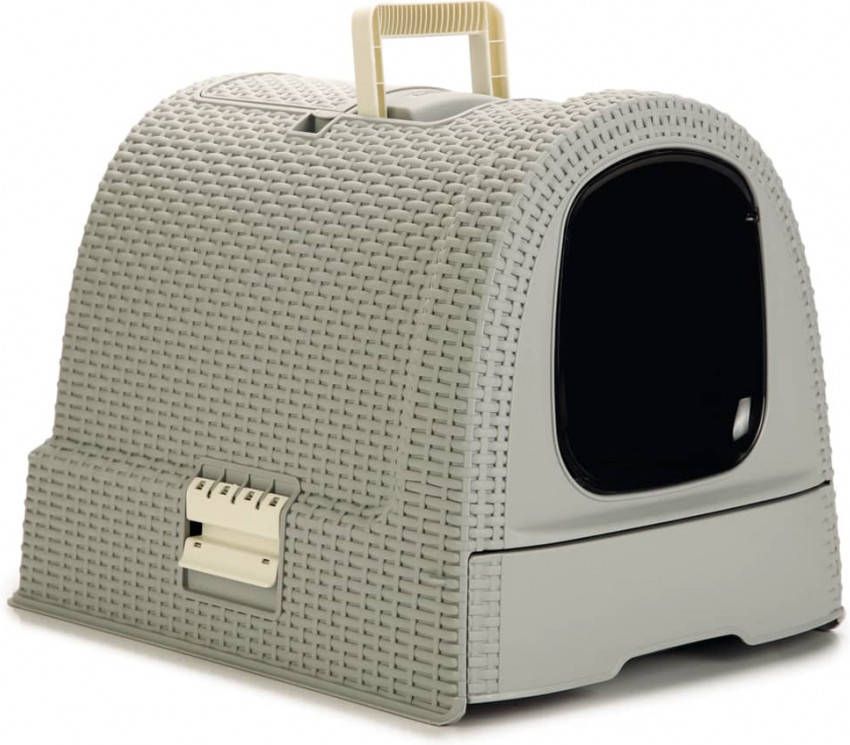 Curver Kattenbak met kap 51x38, 5x39, 5 cm grijs