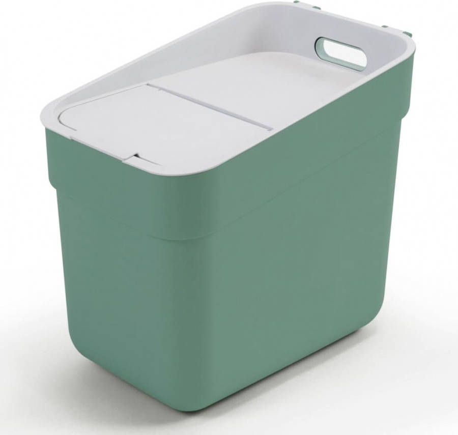 Curver Ready To Collect Prullenbak 20l Groen/lichtgrijs