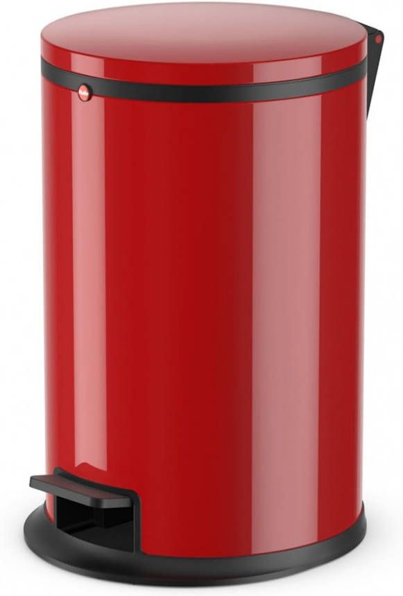 Hailo Vuilnisemmer Pure M 12 liter, plaatstaal of rvs, kunststof binnenemmer, made in germany