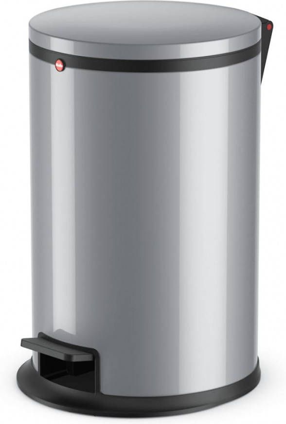 Hailo Vuilnisemmer Pure M 12 liter, plaatstaal of rvs, kunststof binnenemmer, made in germany
