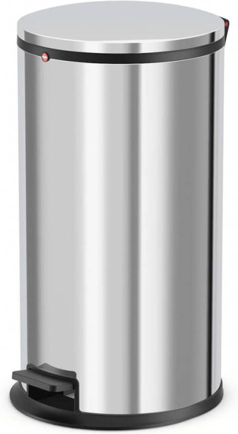 Hailo Vuilnisemmer Pure L 25 liter, plaatstaal of rvs, verzinkte binnenemmer, made in germany