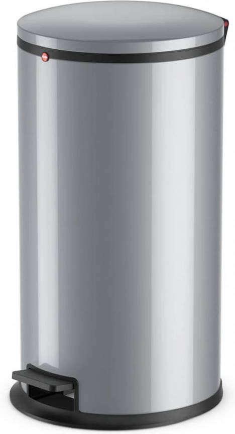 Hailo Vuilnisemmer Pure L 25 liter, plaatstaal of rvs, verzinkte binnenemmer, made in germany