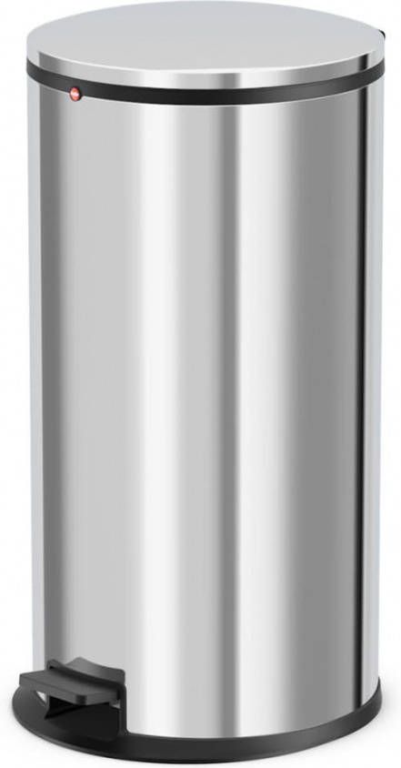 Hailo Vuilnisemmer Pure XL 44 liter, plaatstaal of edelstaal, verzinkte binnenemmer, made in germany