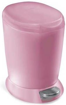 Simplehuman Afvalemmer Slim 6 liter Roze