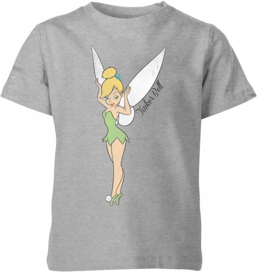 Disney Peter Pan Tinkerbel Kinder T shirt Grijs 146/152(11 12 jaar )
